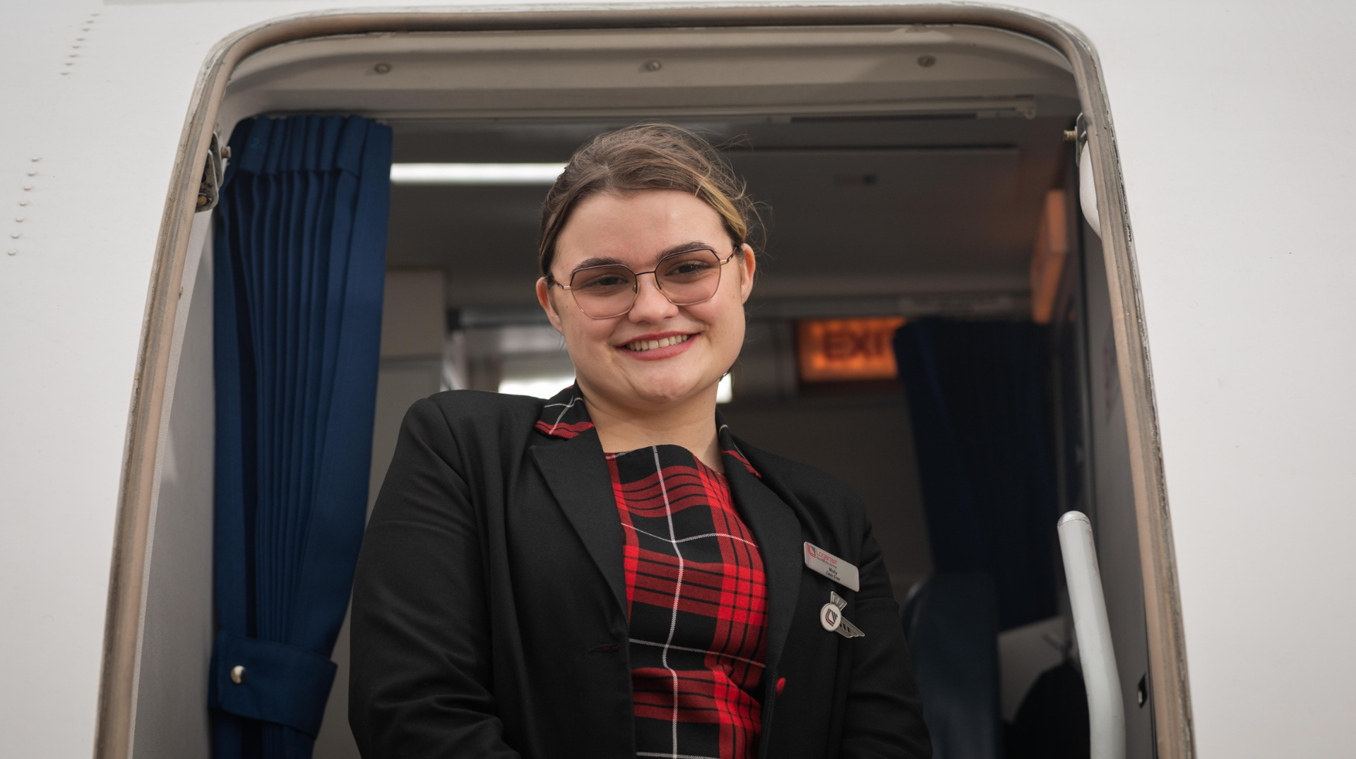 Isle Of Man Female Cabin Crew Door