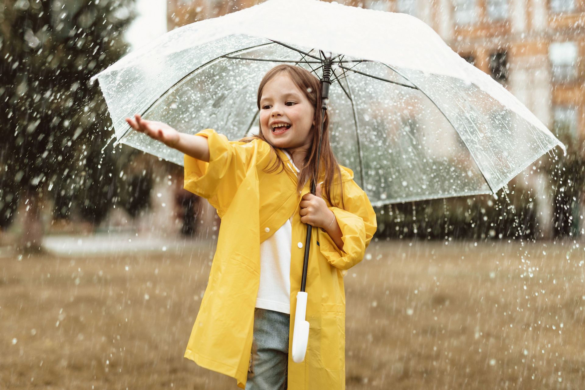 Girl With Umbrella